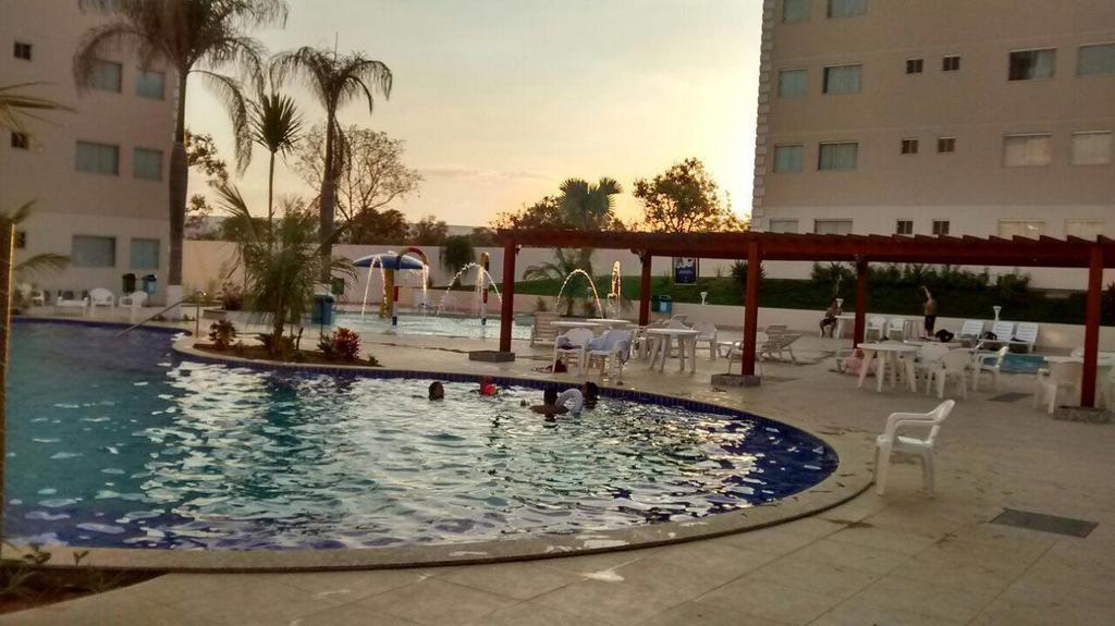 Apartamento Encontro das Águas Caldas Novas Exterior foto